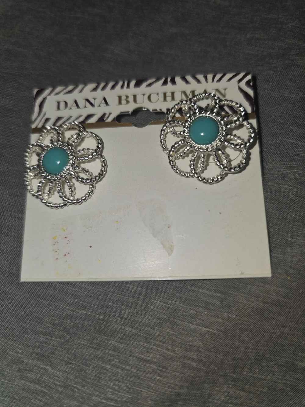 ✨ Dana Buchman Floral Stud Earrings ✨NWT